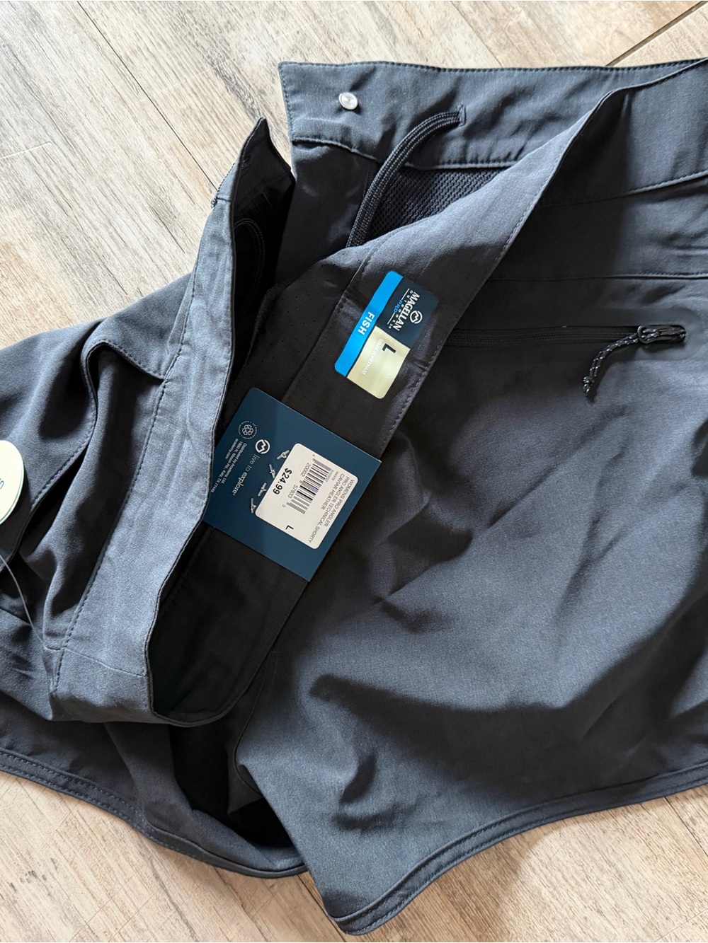 Magellan Outdoors Women's Black Windbreaker Shorts